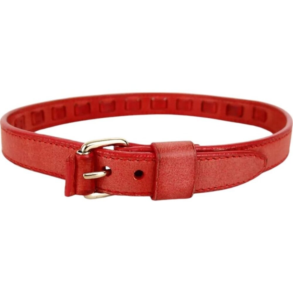 600157AR (S1) Givenchy Bracelet Red Leather - Picture 3 of 13